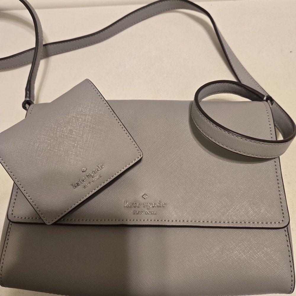 Kate Spade Gray Crossbody Bag